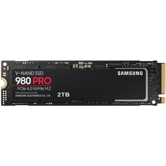 Накопитель SSD 2Tb Samsung PCI-E 4.0 x4 M.2 2280 MZ-V8P2T0BW 980 PRO