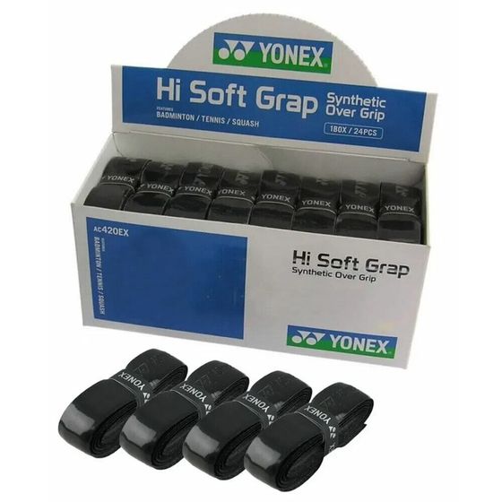 YONEX Hi Soft Grap Tennis Overgrip 24 units