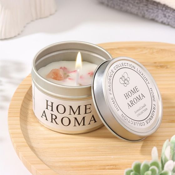 Свеча ароматическая &quot;Home Aroma&quot;, цветочны