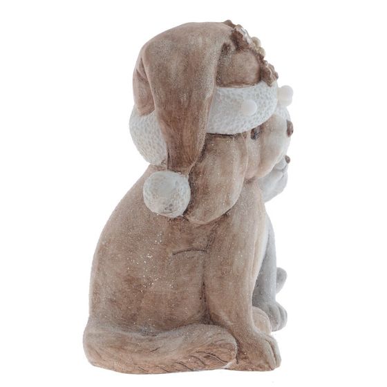 Фигурка декоративная с подсветкой &quot;Собачки&quot;(3хААА, н/п), L39 W23 H39 см