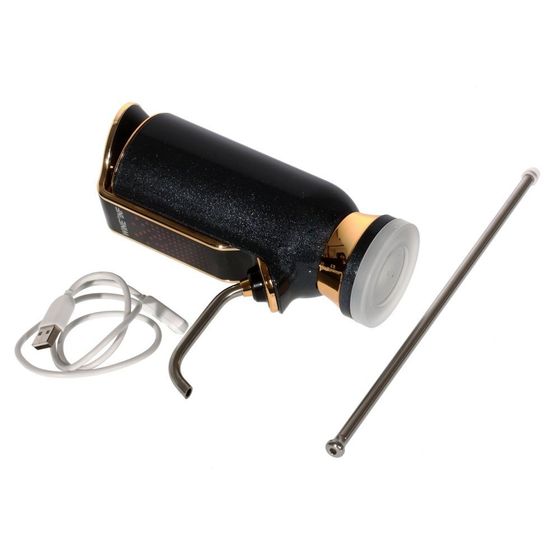 Электронный Винный Аэратор с Вакуумником (чёрно-серый металлик), L6 W13,2 H15,6 см