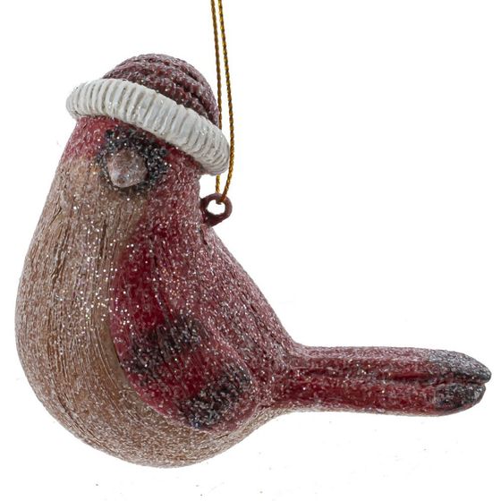 Украшение новогоднее &quot;Птичка&quot;, L9 W5 H7,5 см, 2в.