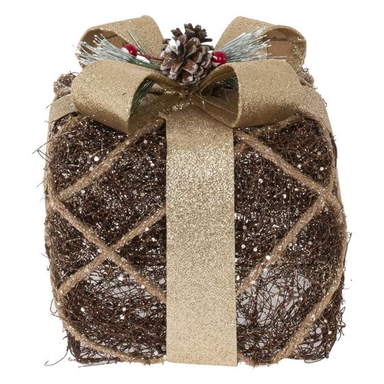 Набор из 3  декоративных изделий &quot;Подарки&quot;, L28 W27 H31 см