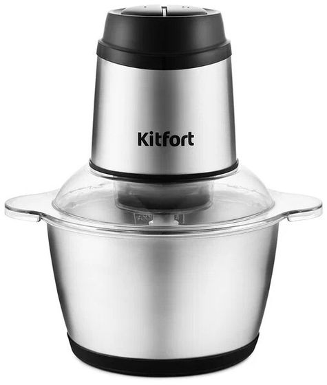 Измельчитель Kitfort КТ-3025 2л 250Вт серебристый
