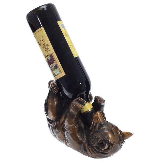 Подставка для бутылки "Медведь", L23 W13 H15,5 см