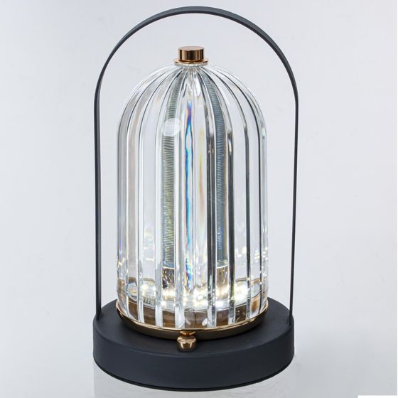 Светильник, L12 W12 H21 см, USB, шнур 0,5 м