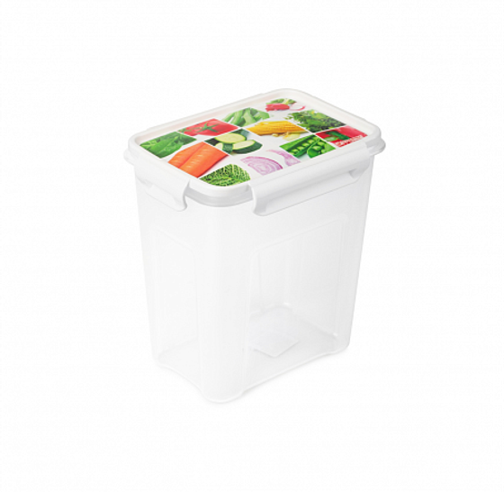 Контейнер ЛОК ДЕКОР СВЧ 1.8л прямоугольный