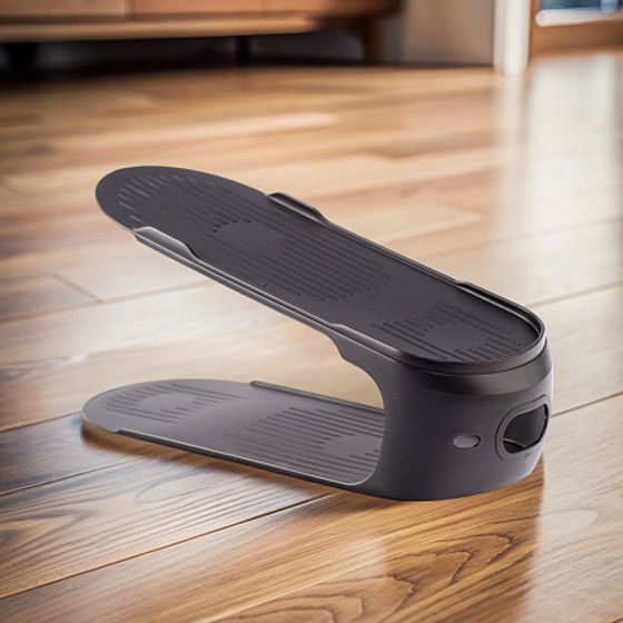 Подставка для обуви черная 11x27.5x12.5см