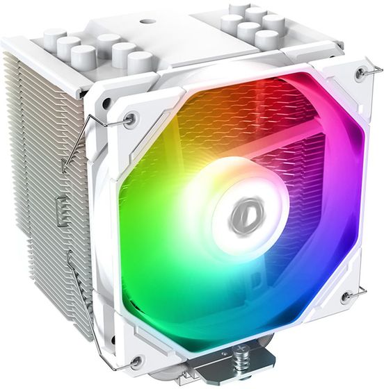 Кулер для процессора ID-Cooling SE-226-XT ARGB SNOW Soc-AM5/AM4/1151/1200/2066/1700 4-pin 16-32dB Al+Cu 250W 1300gr LED Ret