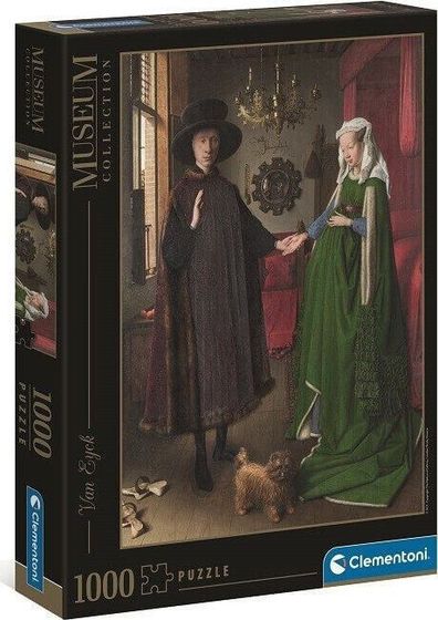 Clementoni Clementoni Puzzle 1000el Muzeum Van Eyck. Arnolfini i Żona 39663