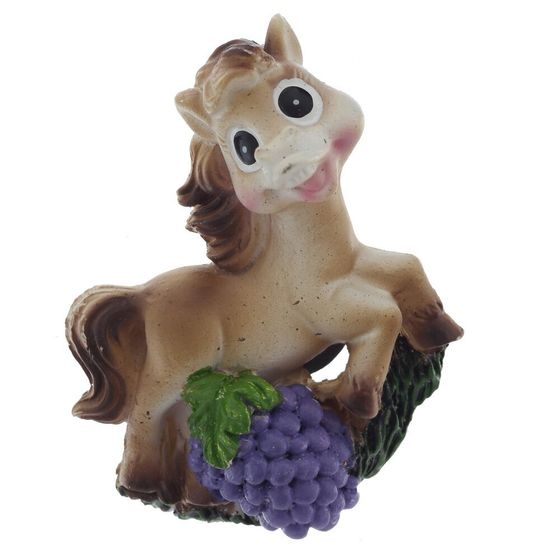 Магнит &quot;Лошадка&quot;, L5 W2 H7 см, 4в.