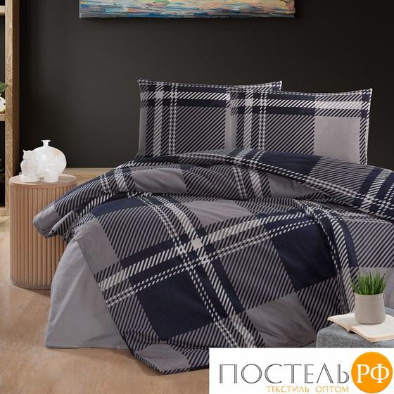 12275 КПБ DO&amp;CO FLANNEL 200*220 (50*70/2) VELDOR синий