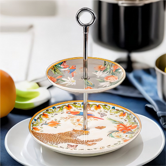 Этажерка ЛЕОПАРД 2 секции