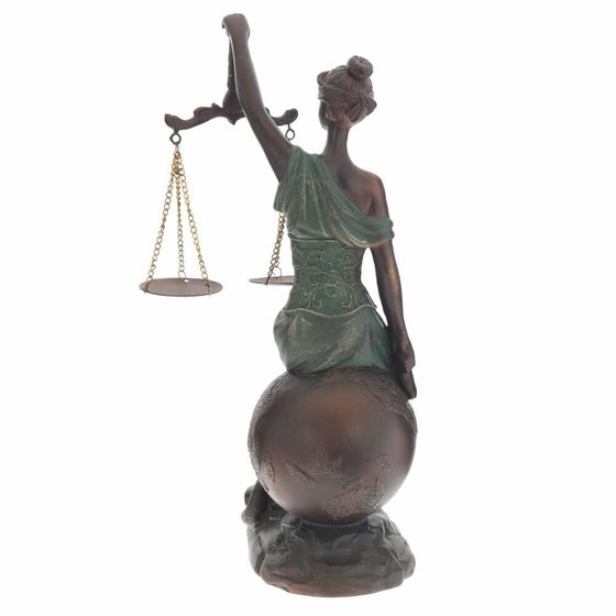 Фигурка декоративная &quot;Фемида&quot;, Д17 Ш16 В34 см