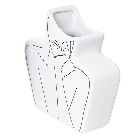 Ваза, L19 W6 H19 см