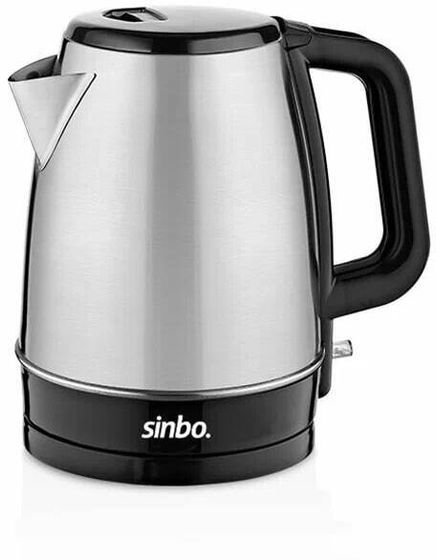 Чайник электрический Sinbo SK-7353 1.7л 2200Вт черный/серебристый