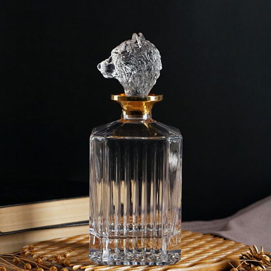 Штоф для крепких напитков SPIRIT OF WOLF 850мл