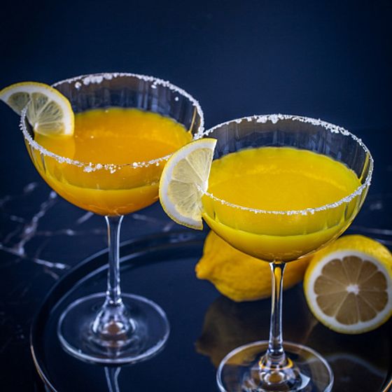 Набор бокалов для мартини WATERFALL 6шт 340мл