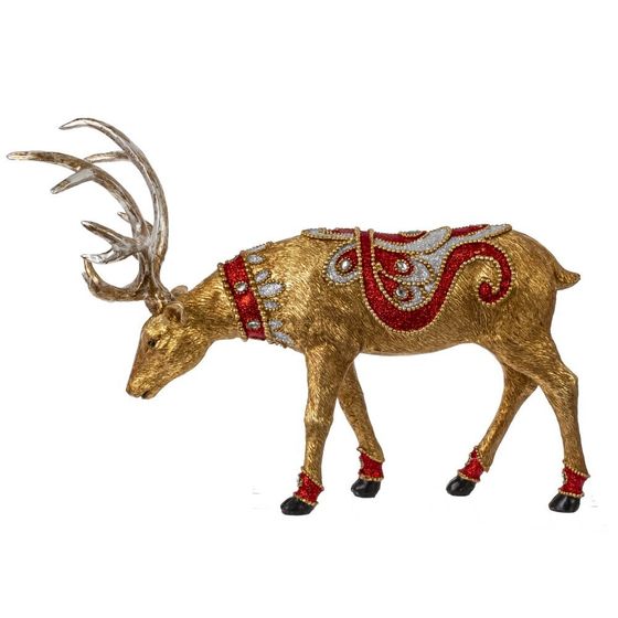 Фигурка декоративная &quot;Олень&quot;, L34 W13,5 H20,5 см