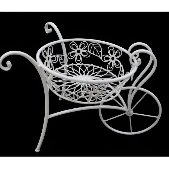 !09 Кашпо Тачка (без упаковки), 36*26*33 см.