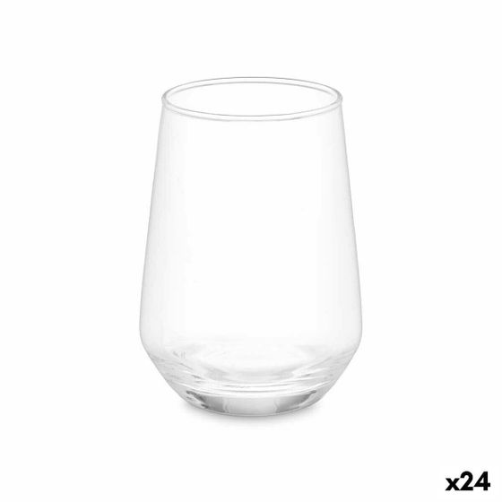 Стакан Конический Прозрачный Cтекло 390 ml (24 штук)