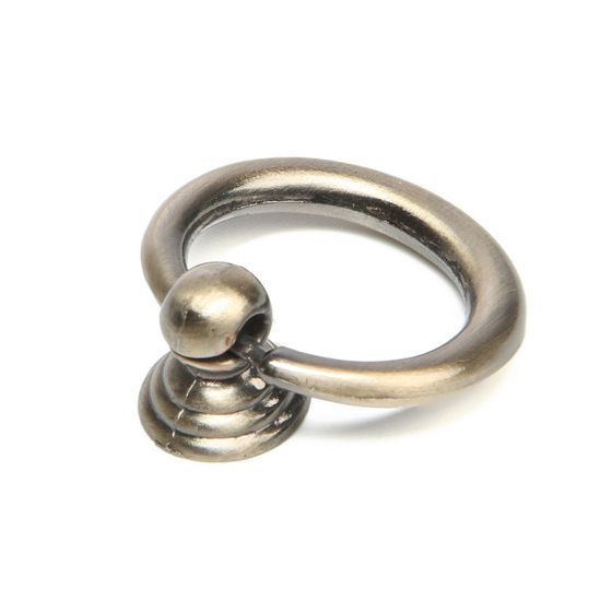 !09 Комплект из 6-ти ручек - Ручка кнопка ТУНДРА РК016AB, цвет бронза