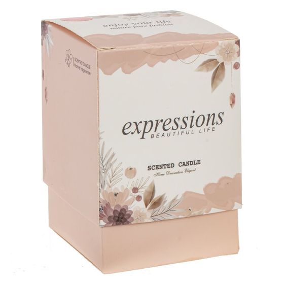 Свеча ароматическая, L6 W6 H9 см, 4в.