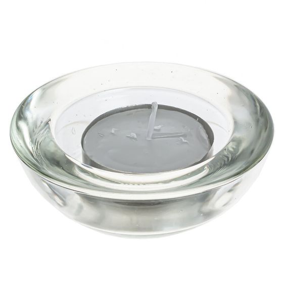 Подсвечник, набор из 3-х шт и 15-ти свечей, L23,5 W8 H4,5 см