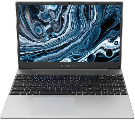 Ноутбук 15.6&quot; Digma Pro Breve серебристый R7-5700U 16Gb/512Gb RadeonGr W11Pro (DN15R7-ADXW01)