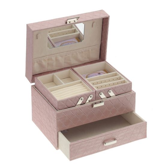 Шкатулка для украшений, Д22,5 Ш16 В14 см