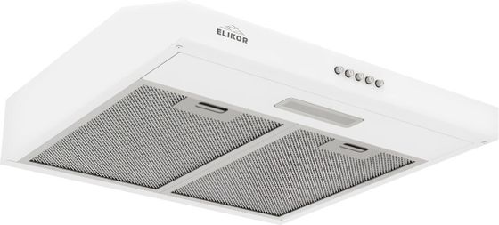 Вытяжка козырьковая Elikor Eco WH 50 управление:кнопочное (2 мотора) (243065)