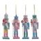 Набор из 4шт Украшение новогоднее &quot;Щелкунчик&quot;, L19 W4 H13,5 см
