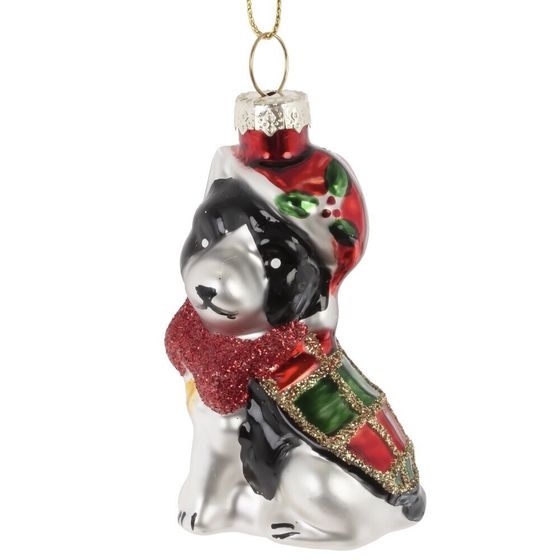 Украшение новогоднее "Собачка", L4,5 W3,5 H7,5 см