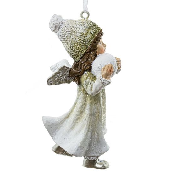 Изделие декоративное подвесное &quot;Девочка&quot;, L4,5 W4 H8 см, 2в.