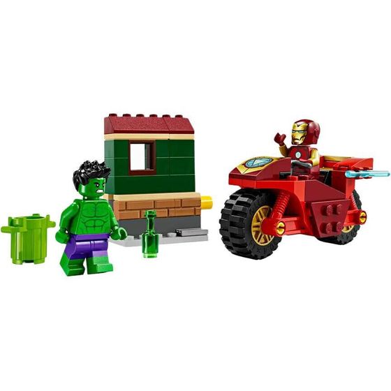 LEGO Marvel Collection Железный человек и Халк строительные блоки 68 шт 76287
