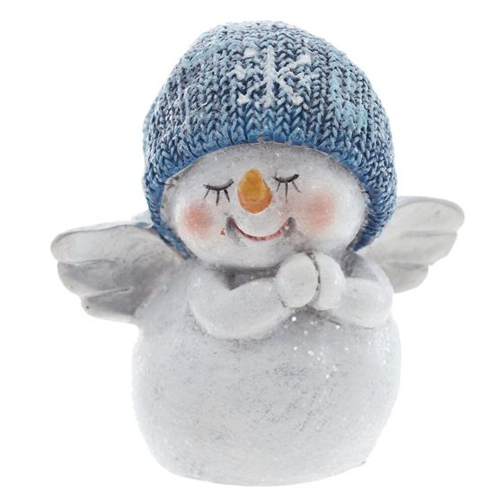 Фигурка декоративная &quot;Снеговик&quot;, L6 W3,5 H7 см, 2в.
