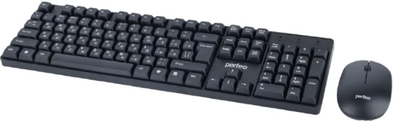 Клавиатура+мышь Perfeo PF_B3406 беспроводной черный
