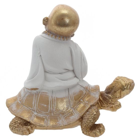 Фигурка декоративная &quot;Будда на черепахе&quot;, L16 W11,5 H16 см