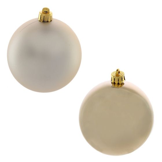 Набор из 4шт Украшение новогоднее &quot;Шар&quot;, D 8 см, L15,5 W8 H15,5 см