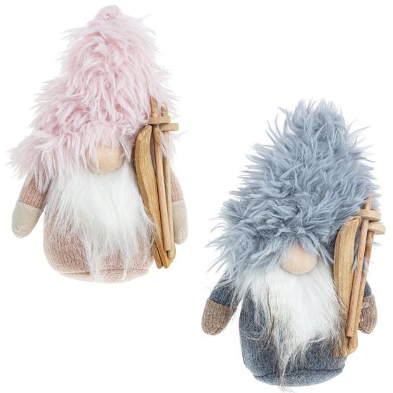 Игрушка набивная &quot;Гном&quot; (2xCR2032), L13 W14,5 H25 см, 2в.