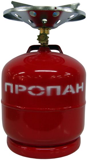 Плита газовая портативная Кемпинг ПГТ 1Б-В красный