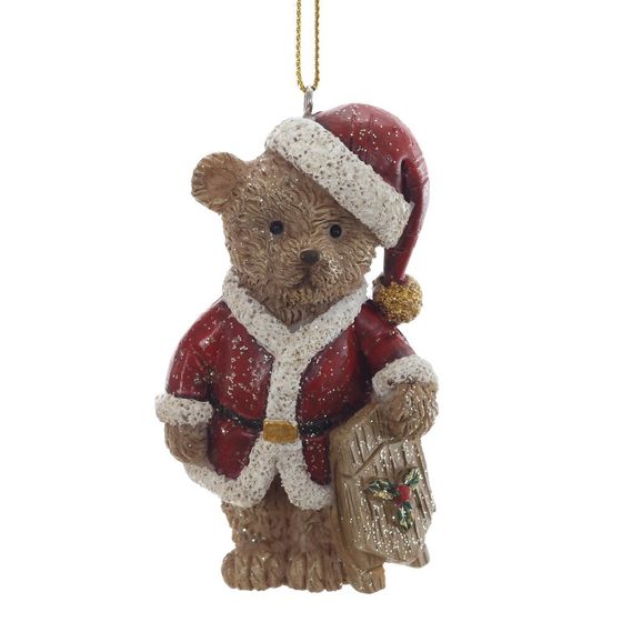 Фигурка декоративная подвесная "Медвежонок", L4,5 W3 H8 см