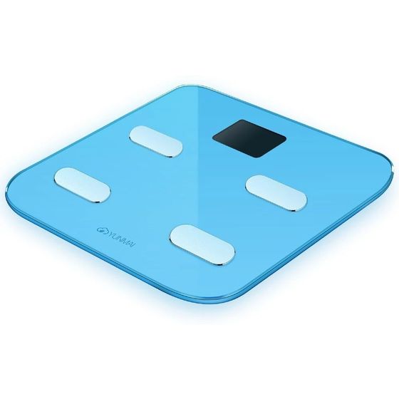 Весы напольные YUNMAI S SMART M1805GL 150кг голубой умные