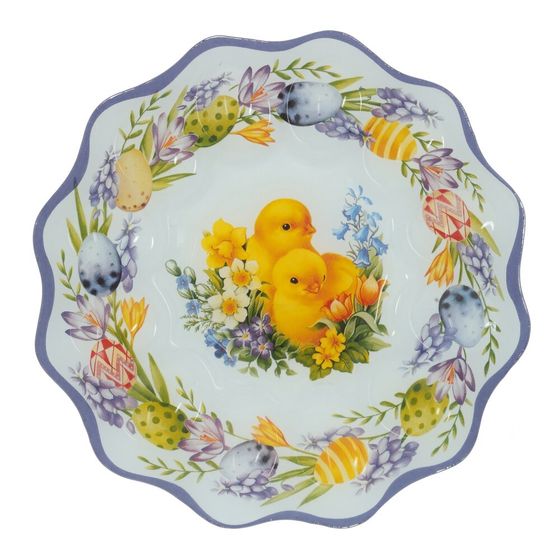 Тарелка для 12-ти яиц, L27,5 W27,5 H1 см