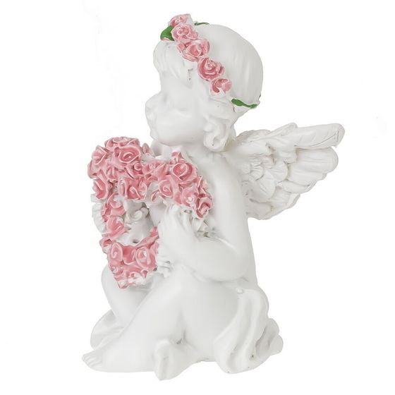 Фигурка декоративная &quot;Ангел&quot;, L5,5 W5 H8,5 см, 2в.