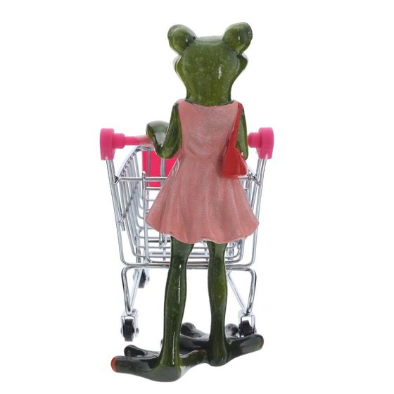 Фигурка декоративная "Лягушка", L8 W15 H17,5 см