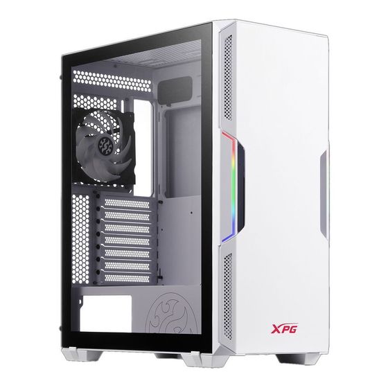 Корпус ADATA XPG STARKER белый Mid-Tower, Micro-ATX, Mini-ITX, Standard-ATX, USB 3.2 Gen1 Type-A