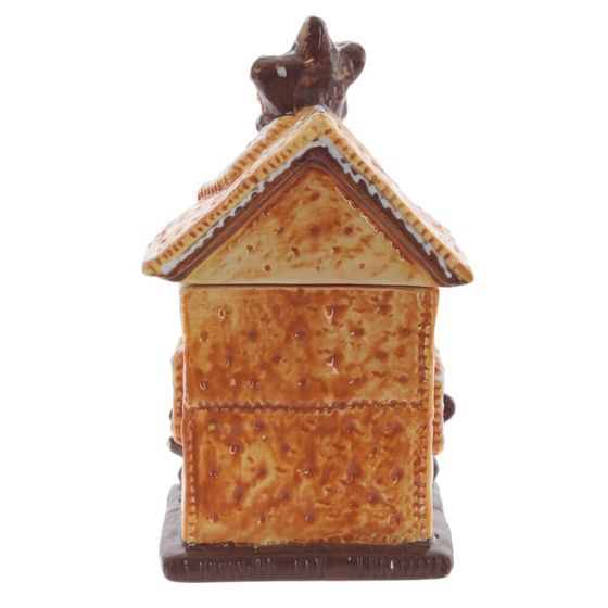 Конфетница &quot;Пряничный домик&quot;, 700 мл, L13,5 W12 H21,5 см