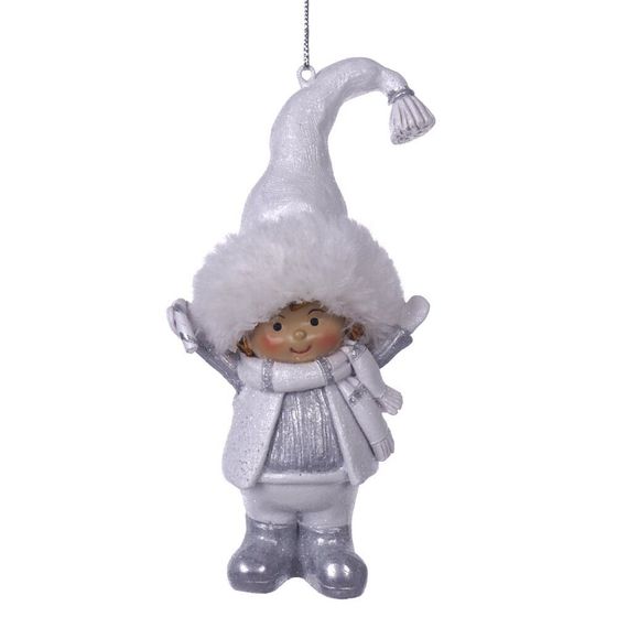 Фигурка декоративная подвесная "Дети",  L6 W5 H13 см, 2в.