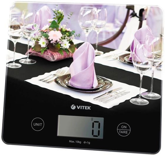 Весы кухонные Vitek VT-8024 10кг рисунок